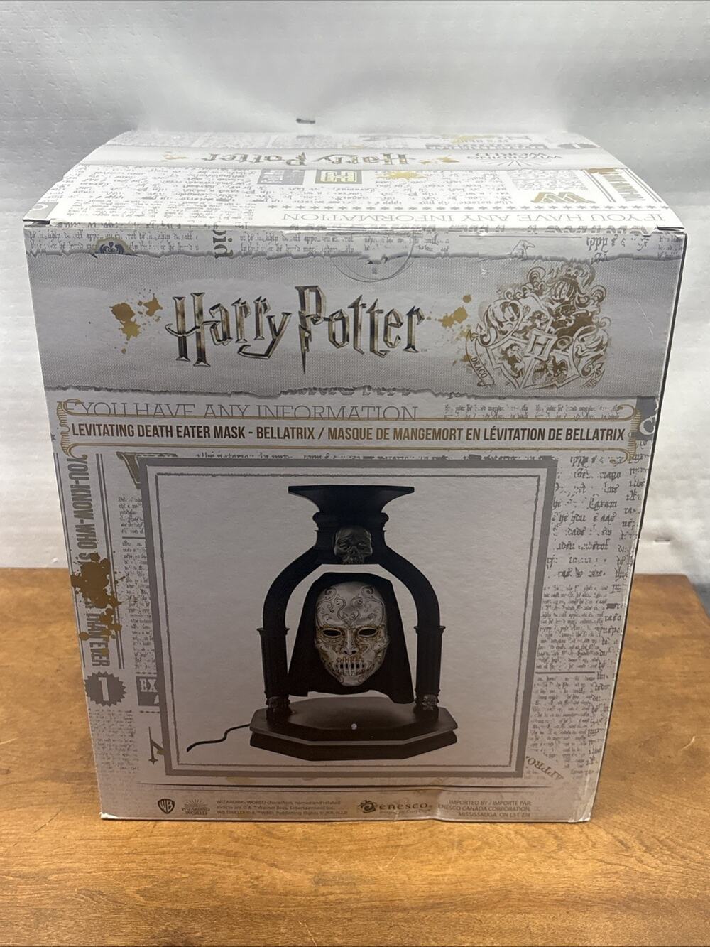 Enesco Grand Jester Studios Harry Potter Bellatrix Levitating Death Eater Mask